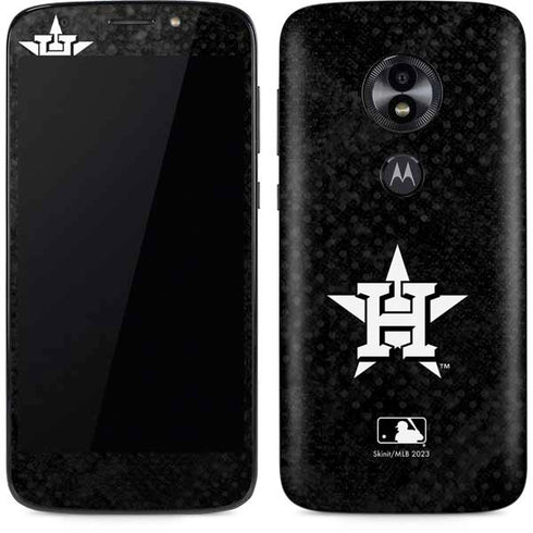 MLB Houston Astros Dark Wash Moto E5 Play Skin